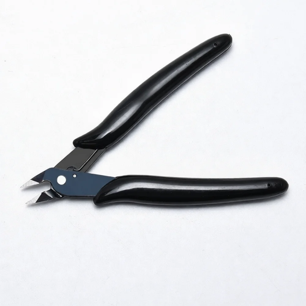 Mini Flush Cutter Side Nippers For Resin Models Plastic Sprue Removal Sharp Blade Carbon Steel Craft Pliers Hobby Tool