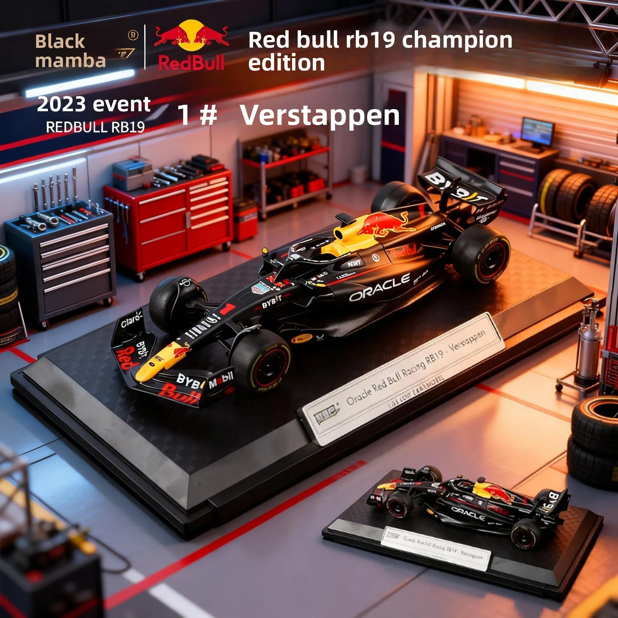 

Модель спортивного автомобиля F1 RB19 из модифицированного сплава в масштабе 1:43, культура спортивных автомобилей, коллекционная игрушка в подарок на день рождения для детей.