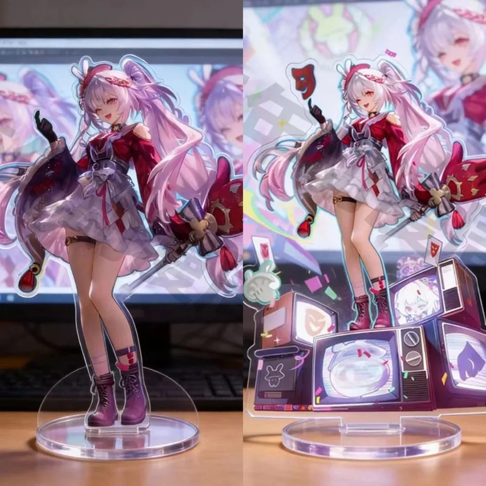 Game Star Rail Peripheral Character Sparkle Exquisite Standing Sign Model Cute Figurine Keychain Desktop Decor Collection Gift