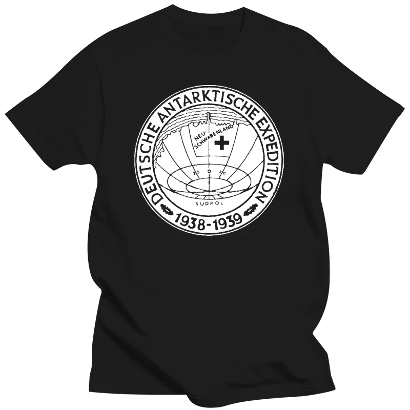 Deutsch Antarktische Expedition OLIV T-Shirt Reichspinguin Ewiges Haunebu 1938-