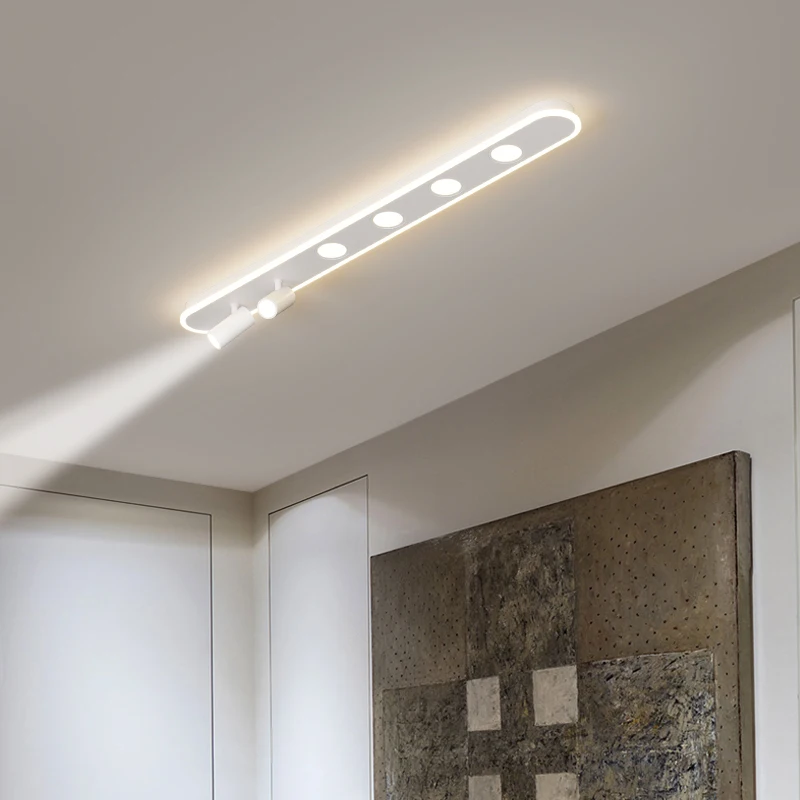 Bedroom LED Ceiling Light With Spotlight Surface Mounted  Aisle Light Corridor Light Minimalist Modern Living Room Foyer Light