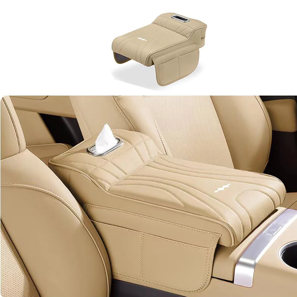 NEW Fit For BYD Formula Leopard 5 Leopard 8 Armrest Box Height Pad Special Central Elbow Support Tissue Box Storage And Storage