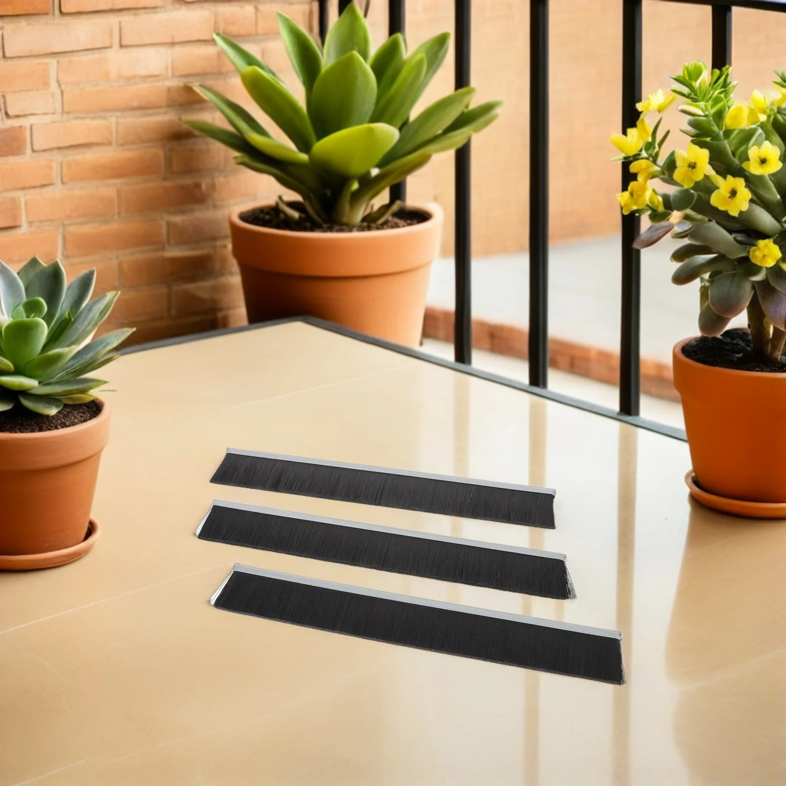 

3pcs Mailbox Dust Seal Strip 25Cm Nylon Letter Box Weatherproof Draft Proof Cleaning For Home Office Mailbox Brush Strip Letter