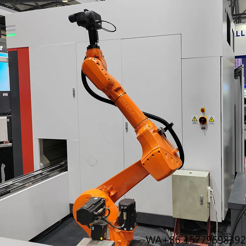 HWINT Cost Effective Drag Teaching 6 Axis Cobot for CNC Machine Feeding Tray Loading and Part Quality Inspection