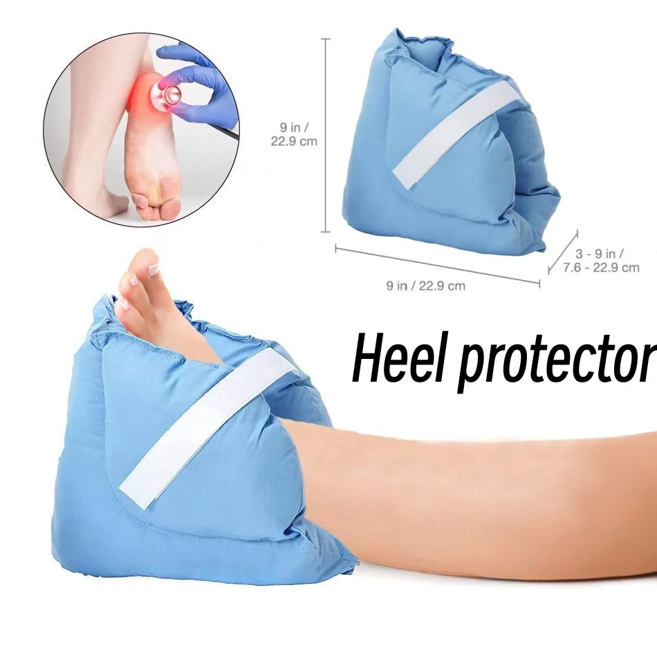 

Heel Protector Ankle Heel Pad Anti-Pressure Sore Pad Anti-Foot Drop Postoperative Pressure Sore Foot Washer for Men and Women