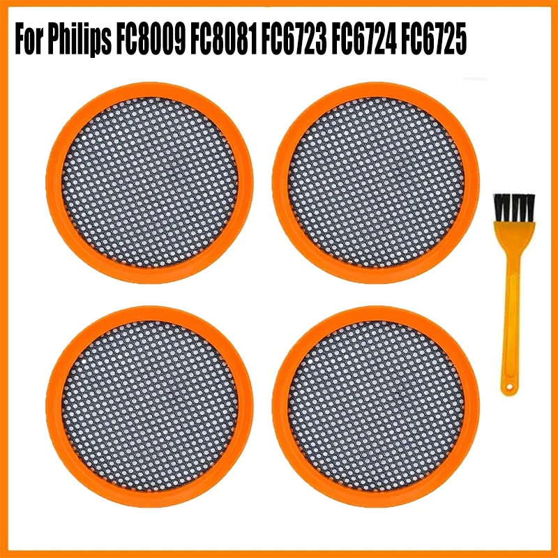 HEPA Filter Replacement Kits For Philips FC8009 FC8081 FC6723 FC6724 FC6725 FC6726 FC6727 FC6728 FC6729 Vacuum Cleaner Accessory