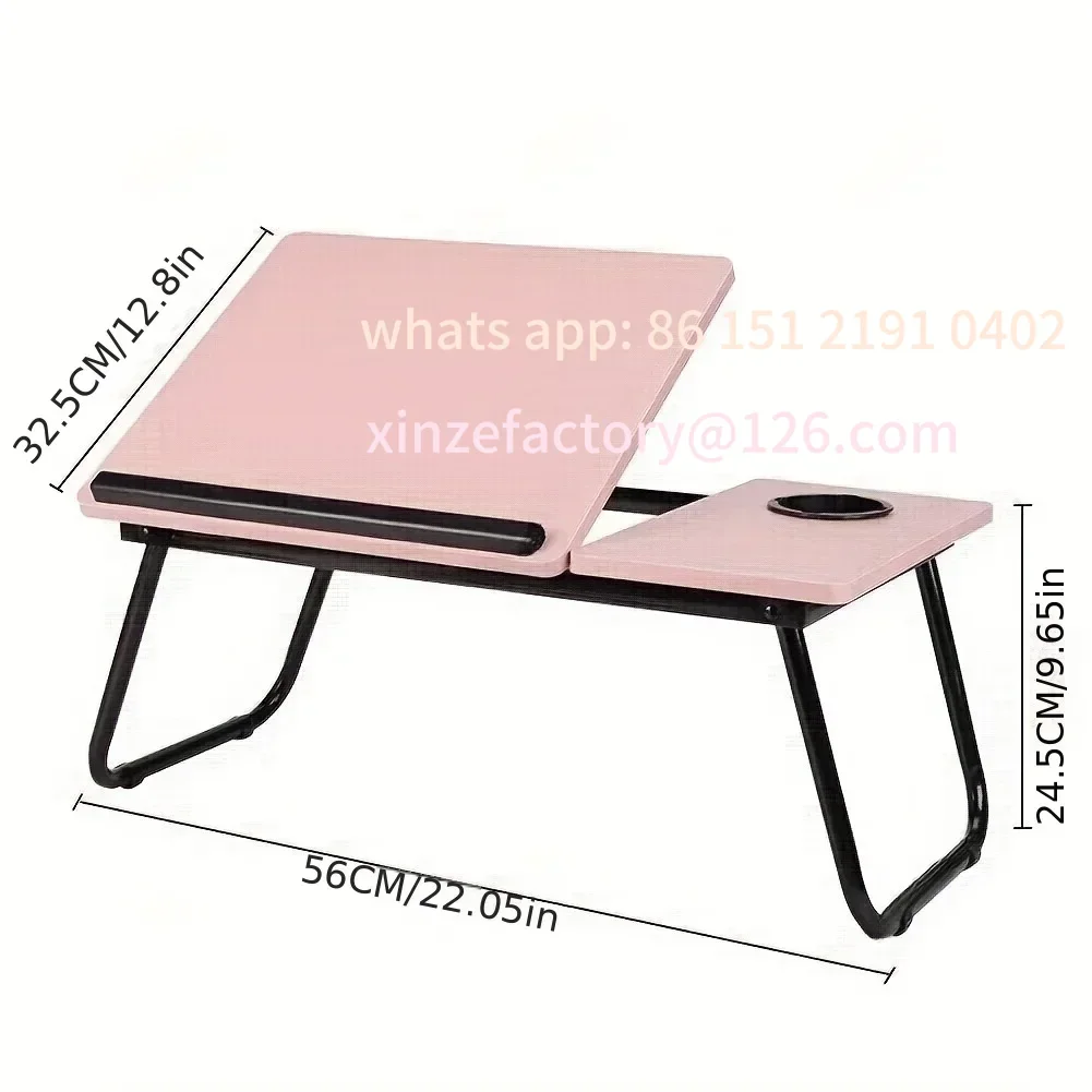 

Customizable Computer Lazy Desk with Ergonomic Design, Integrated Foldable Table with Adjustable Height, Compact and Practical
