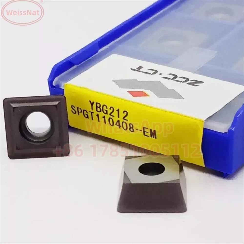Imagem -03 - Inserção da Broca do Carboneto u Zcc.ct Spgt050204 Spgt060204 Spgt07t308 Spgt090408 Spgt110408 Spgt140512-pm em Ybg205 Ybg212 Yb6338