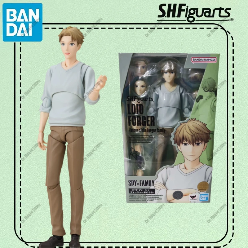

Original Genuine S.H.Figuarts SHF SPY×FAMILY Loid Forger Bandai Anime Model Toys Action Figure Gifts Collectible Ornaments Boys