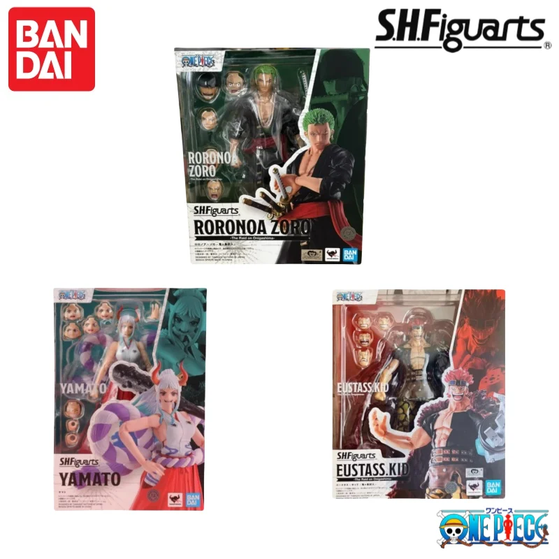 Em estoque original100% bandai s h figuarts anime figuras de ação brinquedos modelo de uma peça brinquedo estátua garagem figura de ação