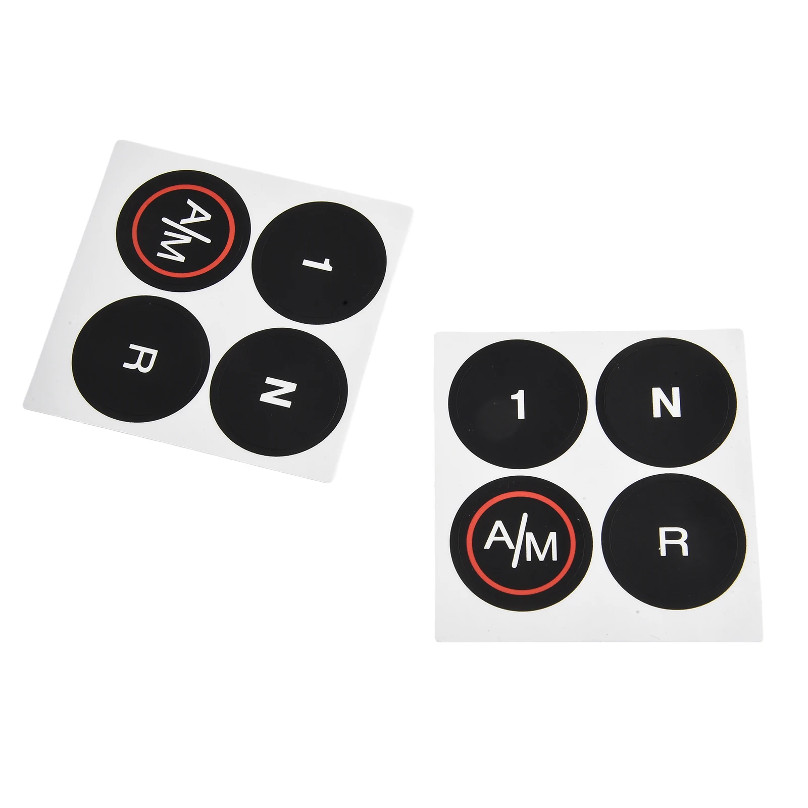 ديكور السيارات MTA علبة التروس الشارات التحكم خلية الشارات عالية الجودة الفينيل زر ملصقات البالية زر إصلاح وضوح عالية