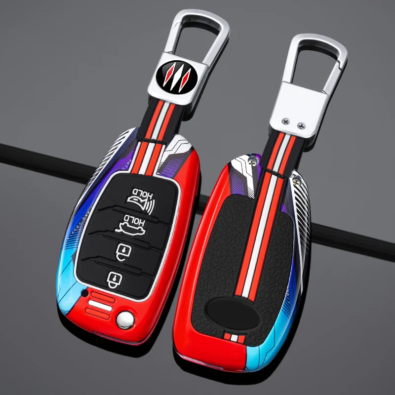 

Zinc Alloy Silicone Car Key Case Cover For Hyundai Solaris Creta iX25 KONA Tucson Santa FE Sonata Elantra iX35 I20 HB20 iX45