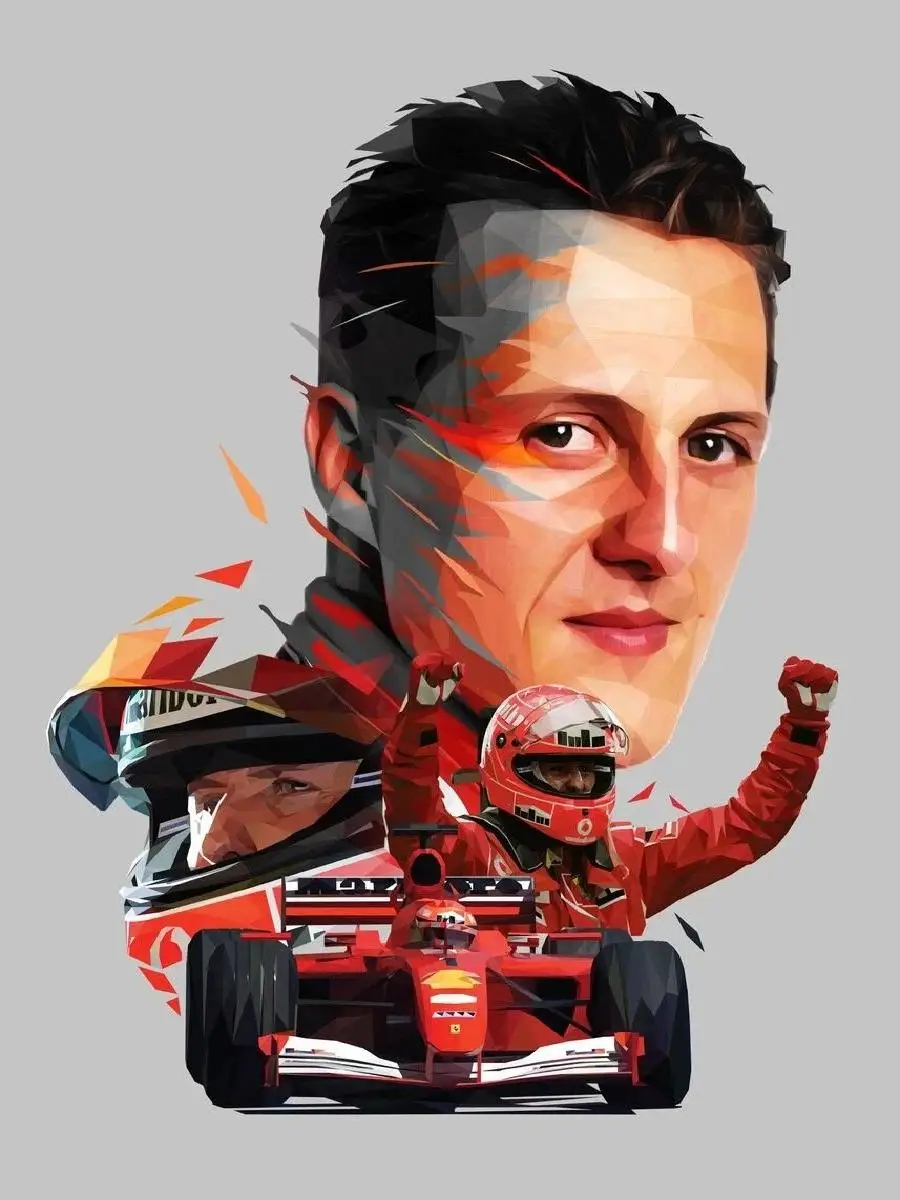 Formula 1 World Champion Racer Canvas Poster - Graffiti-Style Racing Team Wall Art for Room Decor