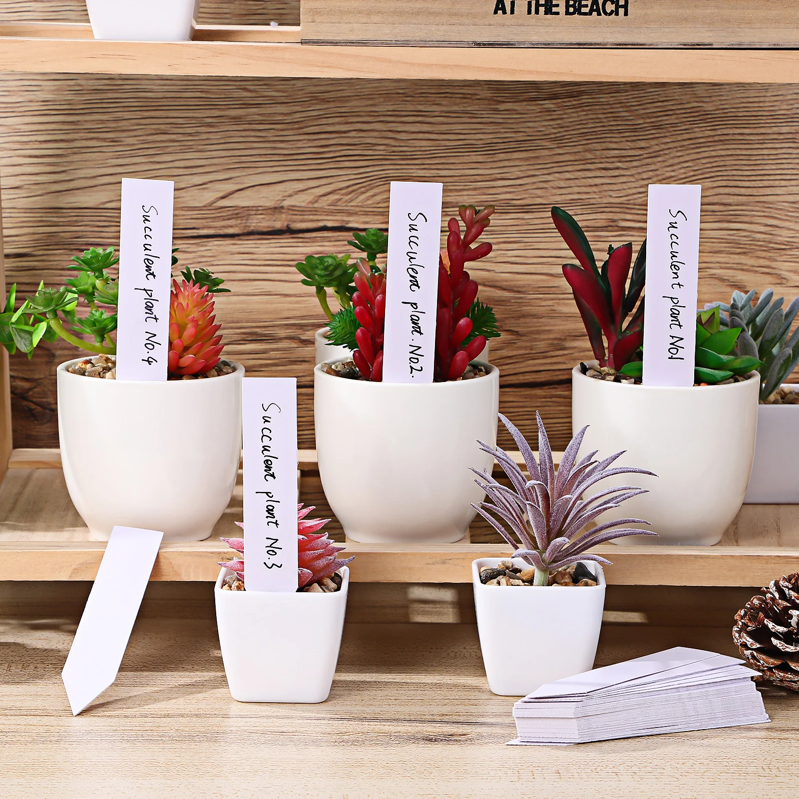

Writable Plant Labels 120Pcs Garden Markers Identification Tags With Marker Pen