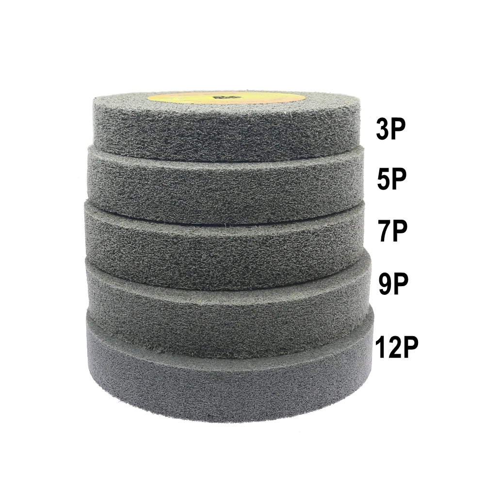 1 piece 6x1in. Stainless Steel Polishing Buffing Wheel Bench Grinder Abrasive Grinding Wheel