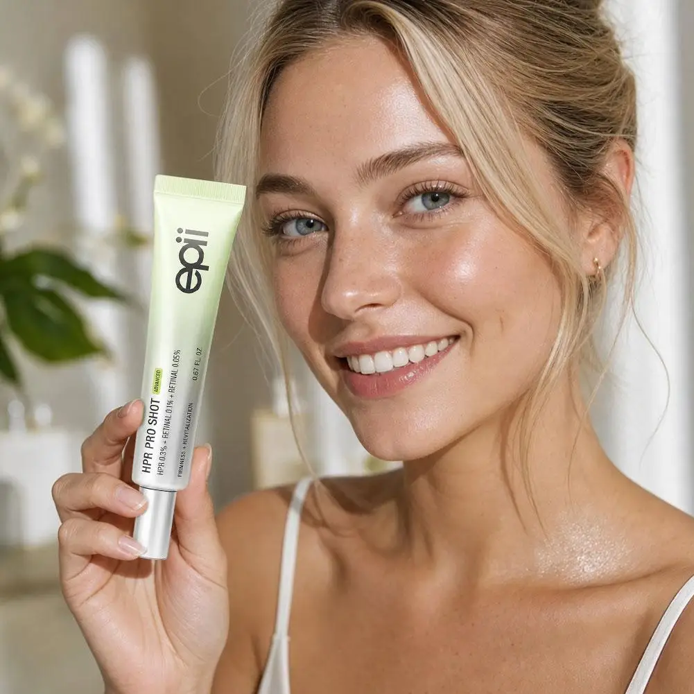 HPR PRO SHOT Triple Retinoid Firming Eye Cream Intense Firming & Revitalizing Facial and Eye Essence Renewal With Barrier Care