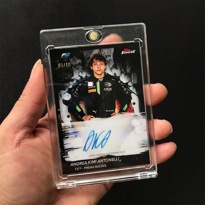 Topps F1 Racing Star Cameron Kimi Antonelli Kimi Antonelli Signed Carter Replica Homemade Collection Card