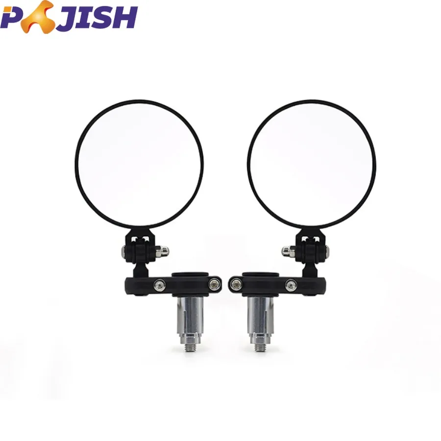 

2PCS 7/8" 22mm Retro-style Handlebar Parts & Accessories CNC Aluminum Alloy Folding Bar End Mirrors for Motorcycle