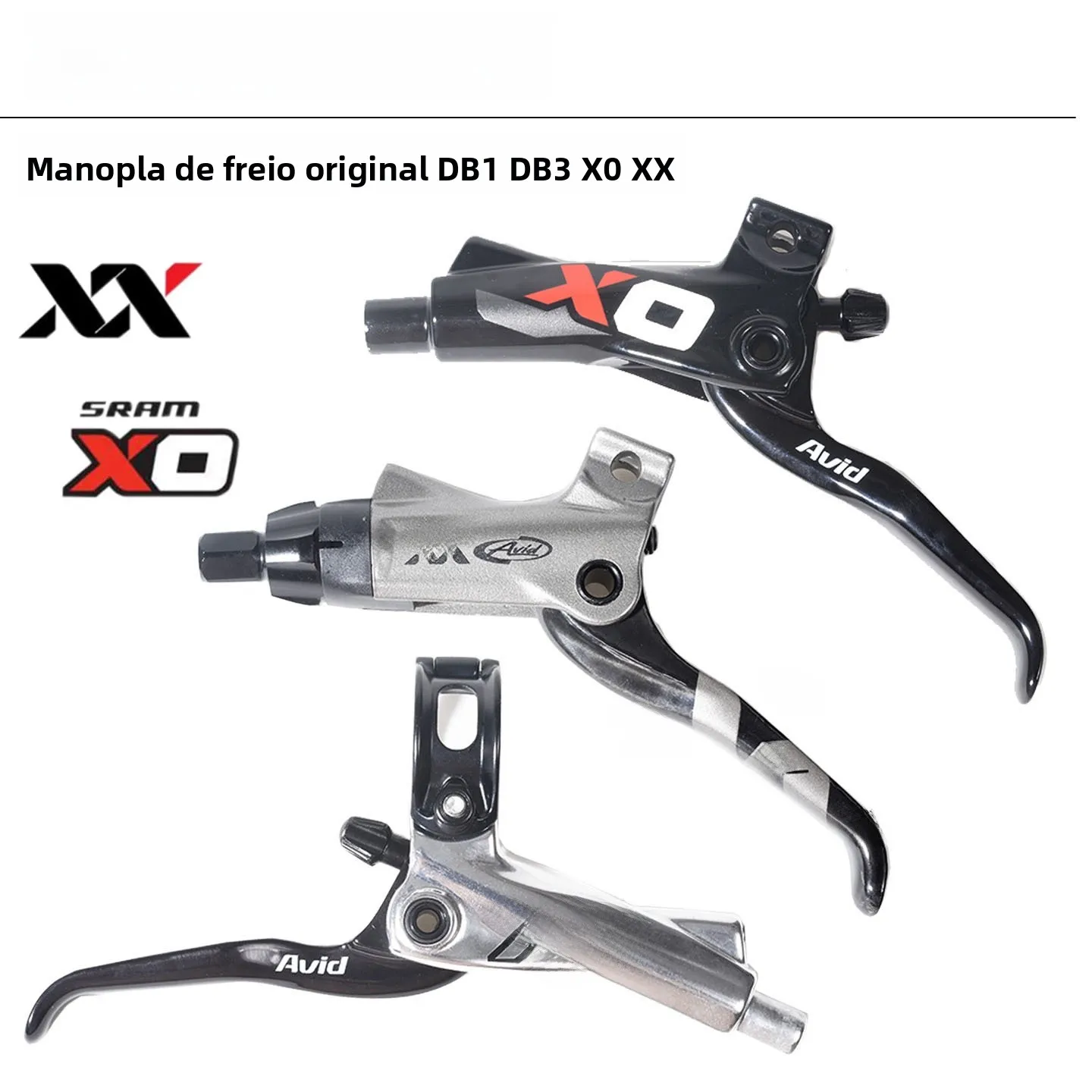 sram-avid-oil-brake-levers-clamps-viagt-e-db-db3-e9-x0-xx-juicy-mountain-bike-universal-carbon-fiber-resin-brake-system