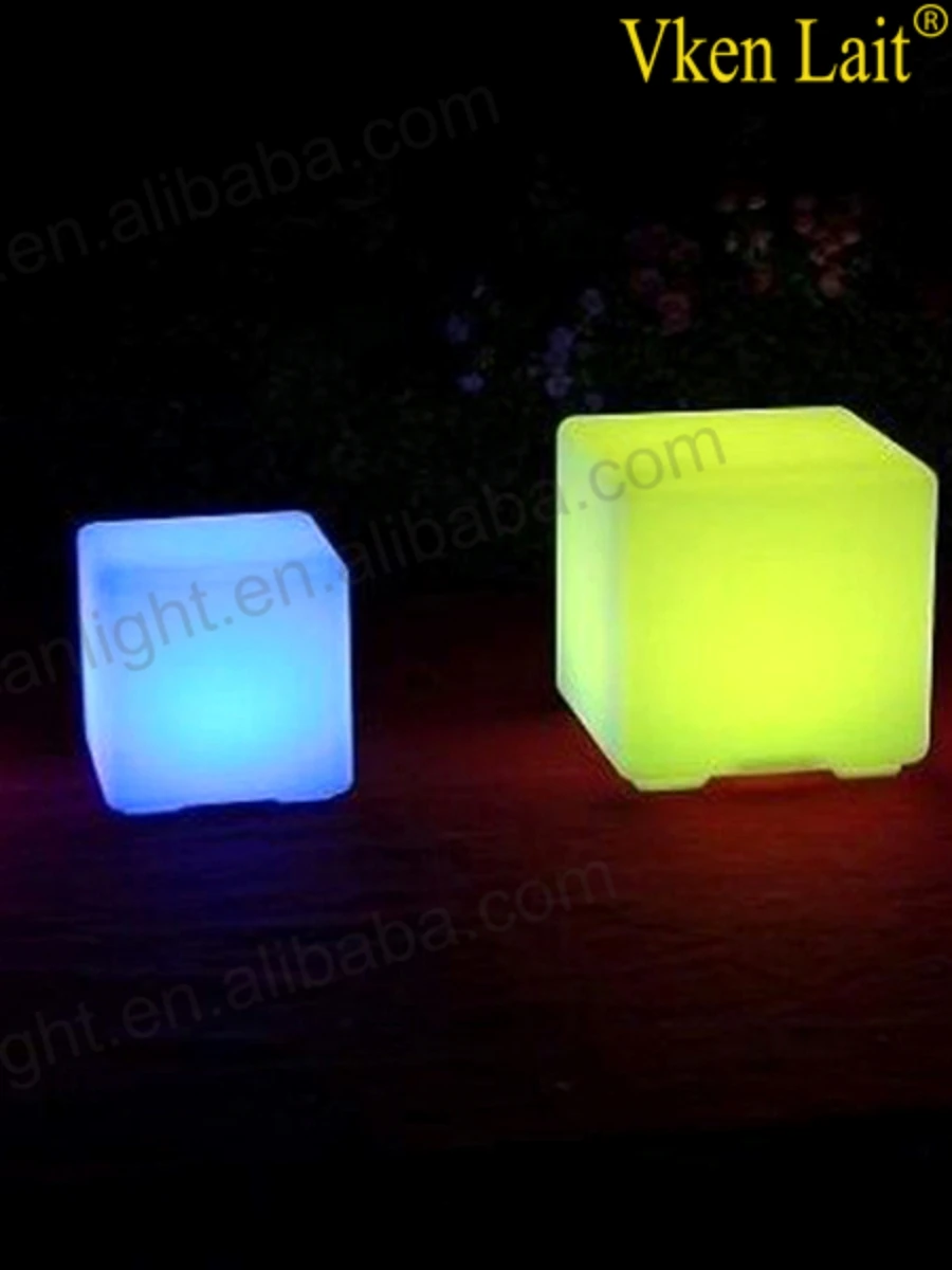 LED Lighting Cube Chair  30*30*30cm VC-A300