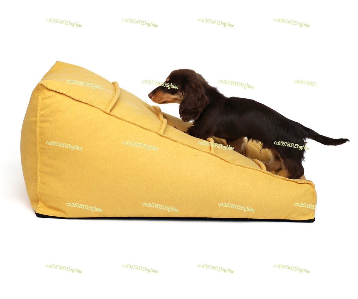 Pet Stair Mattress in One Dog Removable and Washable High Rebound Sponge Dog Climbing