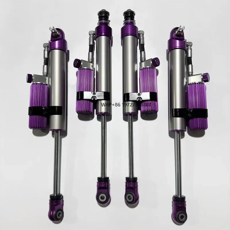 

JK Rear Reservoir Shocks, Purple, 2.5-inch Diameter Front & Rear, Dual Adjustable (Compression & Rebound)