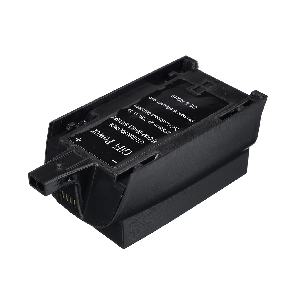 Original 11.1V 1600mAh 20C 27.7Wh Lipo Battery For Parrot Bebop Drone 3.0 11.1v 2500mah Drone Backup Rechargeable Battery 1pcs