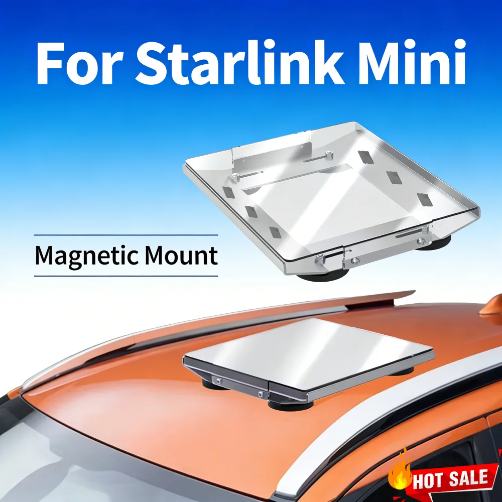 

Магнитное крепление для Starlink (до 108 кг), мини-кронштейн портативный с мощными магнитными основаниями для установки на крышу грузовика, лодки, автофургона, монтажный комплект
