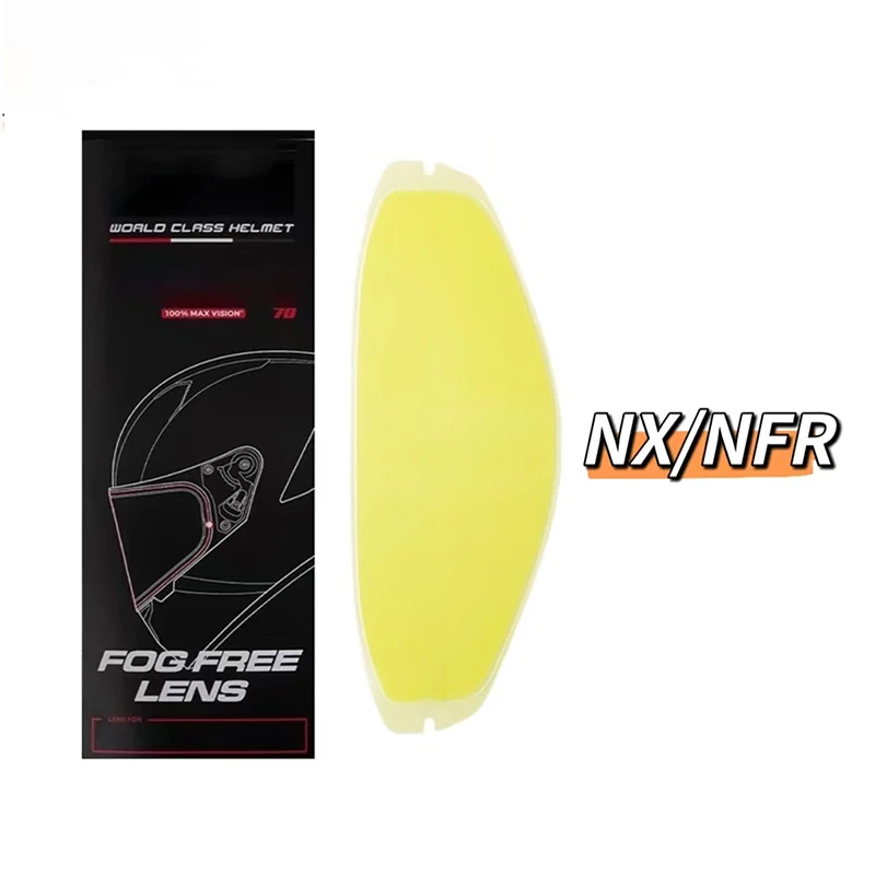 Motorcycle Helmet Visor Film Anti Fog for KYT TT COURSE for KYT R2R NX NFR