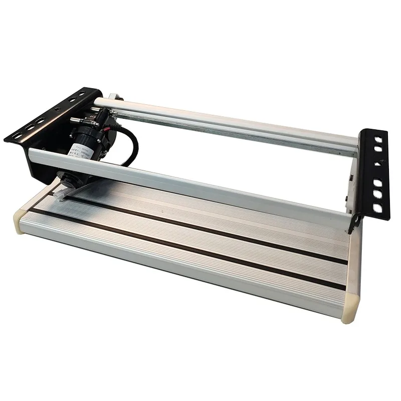 ATV12V Electrical And Manual Combined RV Trailer Single Step For Caravan Camper Van