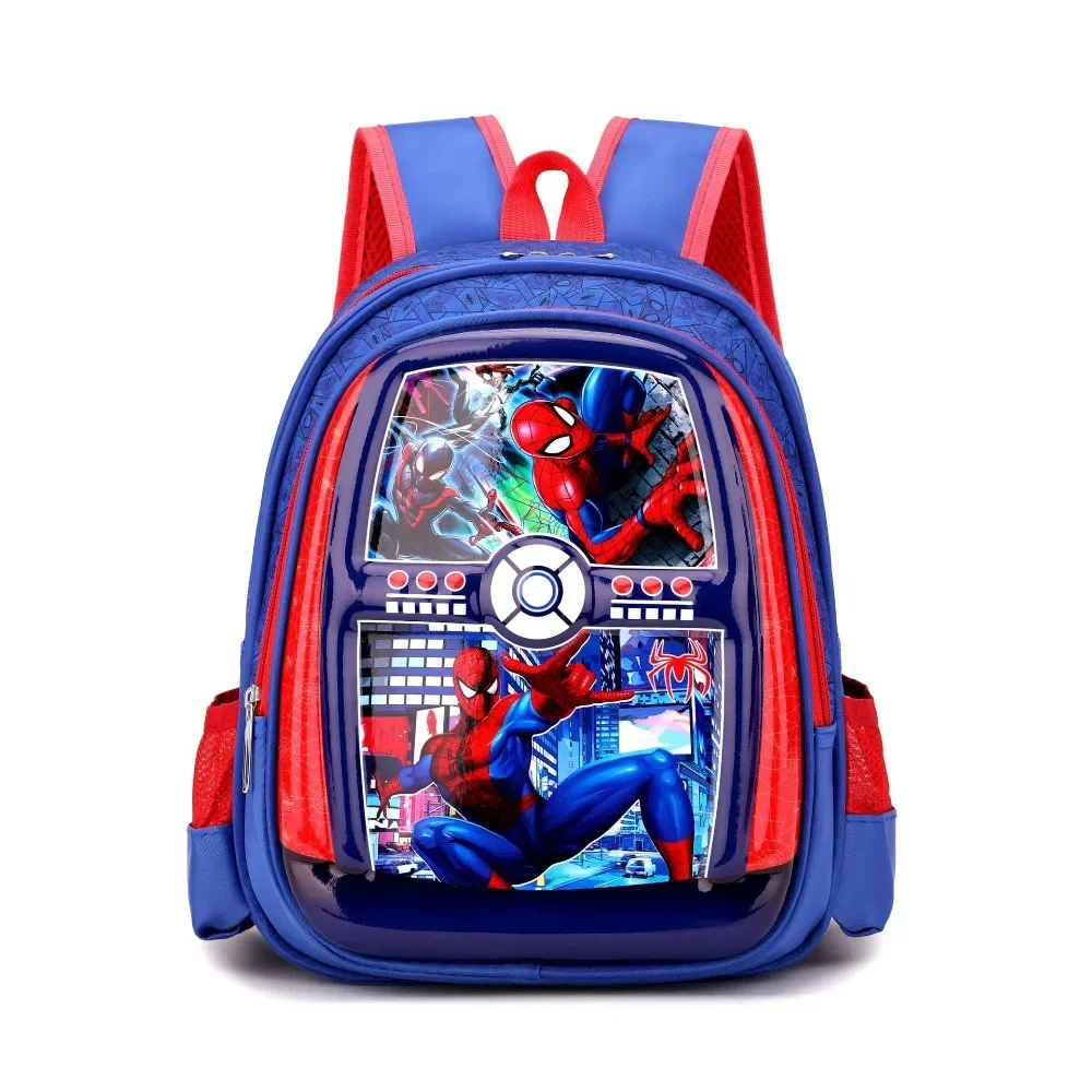 Elementary School Cartoon Pattern Princess Elsa Hero Spider Man Versatile 3D Backpack For Boys And Girls Lightweight Fashionable