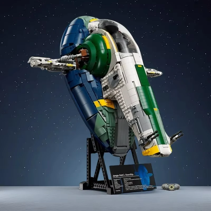 

2025 New 2970PCS Jango Fett Firespray-Class Building Blocks Set for Adults Kids Space Model DIY Collection Toy Gift