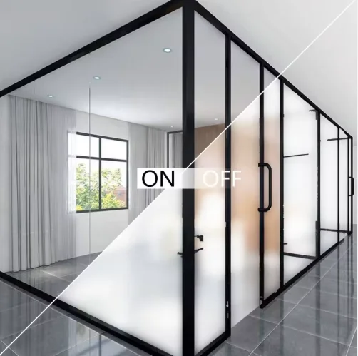 Electrochromic Window Film Opaue Liquid Crystal Polymer PDLC Self-Adhesive Switchable Electric Smart Glass Film