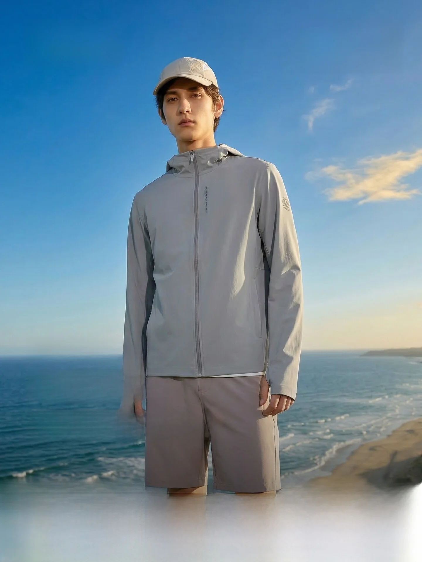 

Tech Sun Protection 520 Gift Bosideng 26 Summer New Men's Sun Protection Clothing UPF100 Cool Sensation Breathable Moisture W...