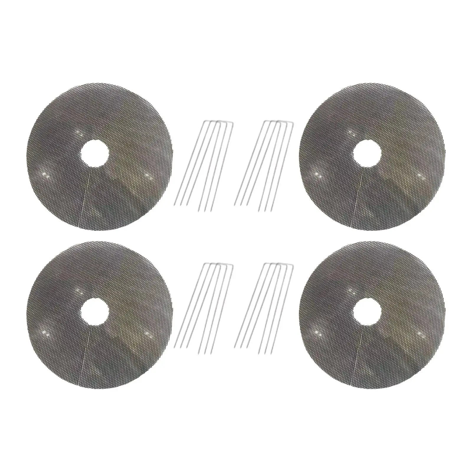 4x وعاء النبات غطاء حامي التربة زهرة النبات حامي حصيرة للبستنة