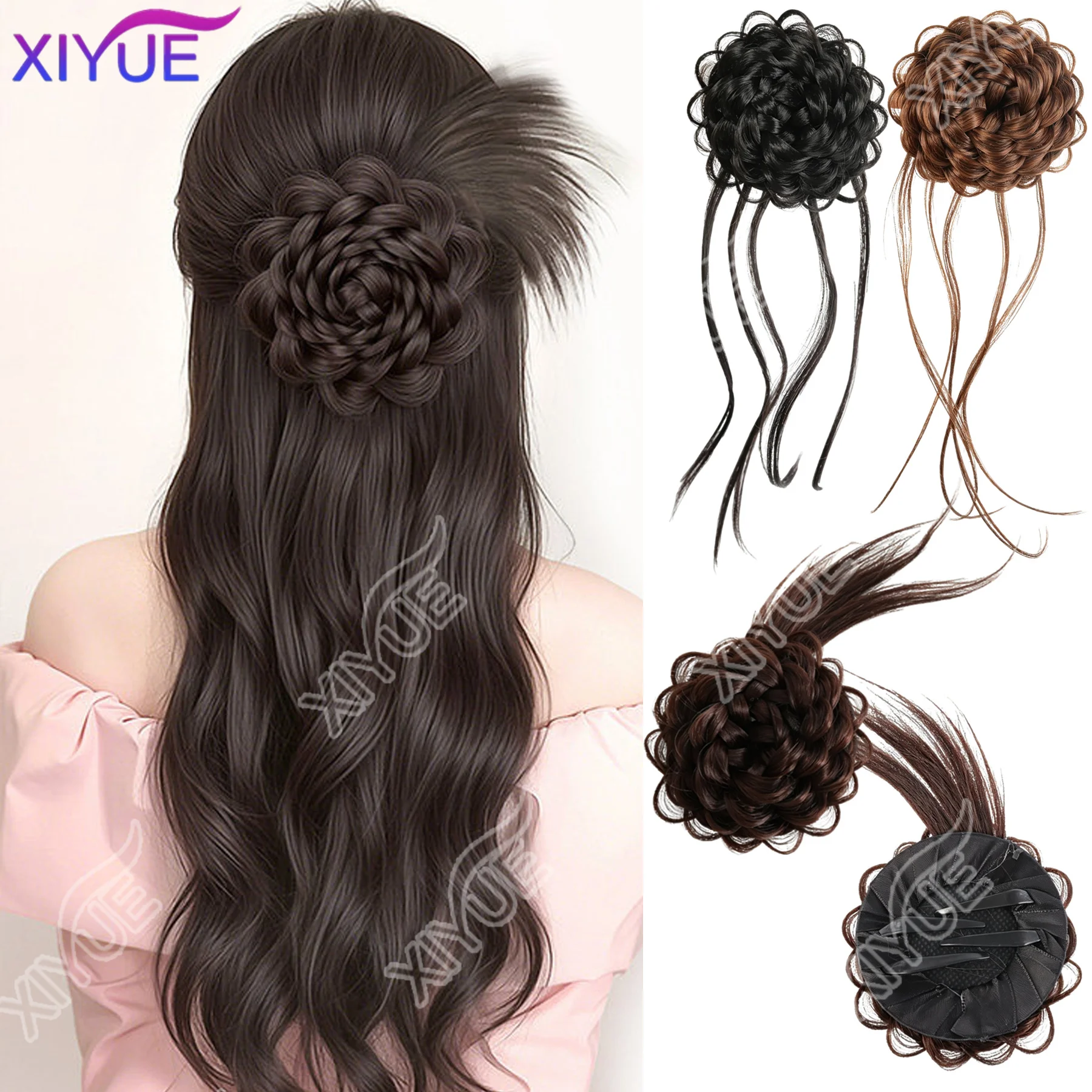 xiyue-clipe-de-cabelo-sintetico-elegante-com-borla-de-rosa-e-coque-falso-facil-de-estilizar-e-adequado-para-uso-diario-como-acessorio-de-cabelo-peruca