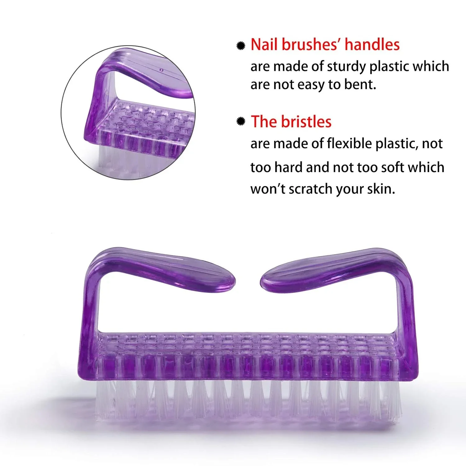 

Luxurious, premium unisex nail care kit for spotless, radiant hands and feet. High-quality pedicure scrubbing tools with durable