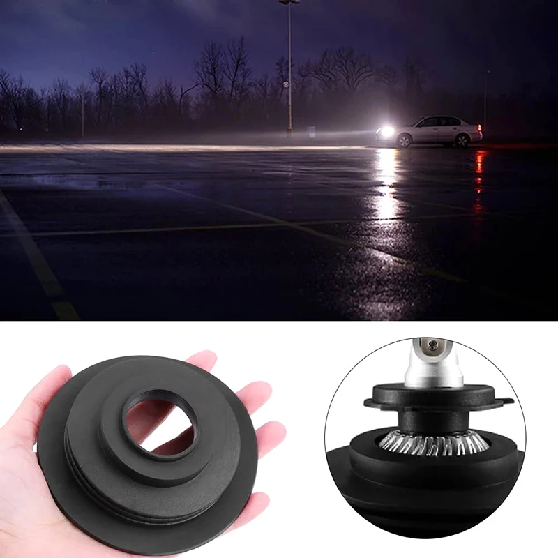 LED Headlight Rubber Dust Cover Car Motorcycle Headlamp Bulb Waterproof Sealing Cap For H1 H3 H4 H7 H8 H9 H11 H7 LED Headligh