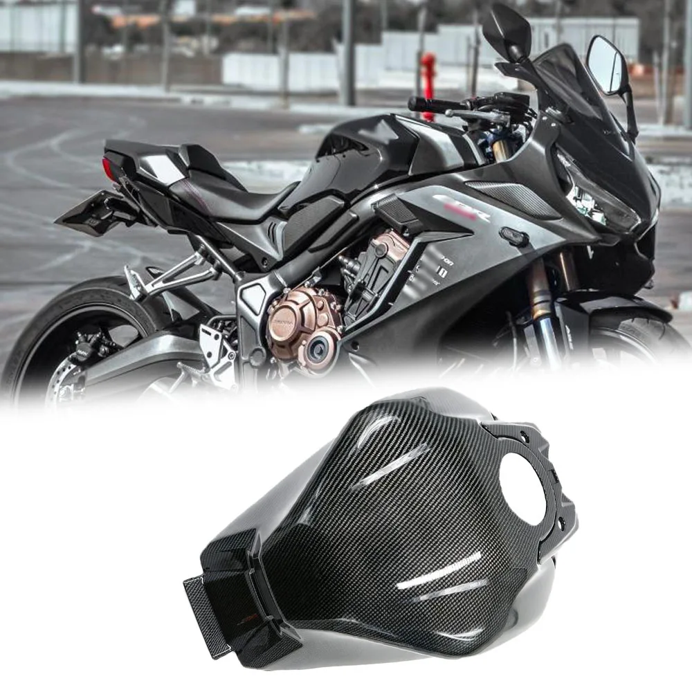 For HONDA CBR-650R 2019 2020 2021 2022 2023 Motorcycle  fuel tank cover fuel protection shell carbon fiber paint CBR 650R