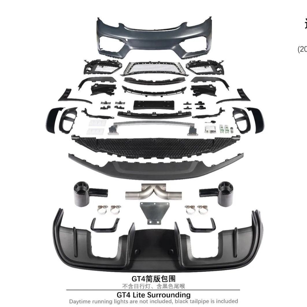 

Suitable for The current Porsche 718 has been upgraded to a GT4 simplified version with no daytime running lights in th