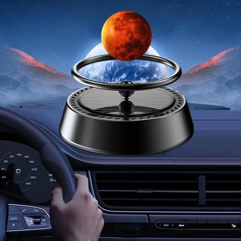 Car Air Freshener Solar Interstellar Ball Vehicle Car Aromatherapy Machine Rotating Diffuser Auto Interior Decor Car Accessories