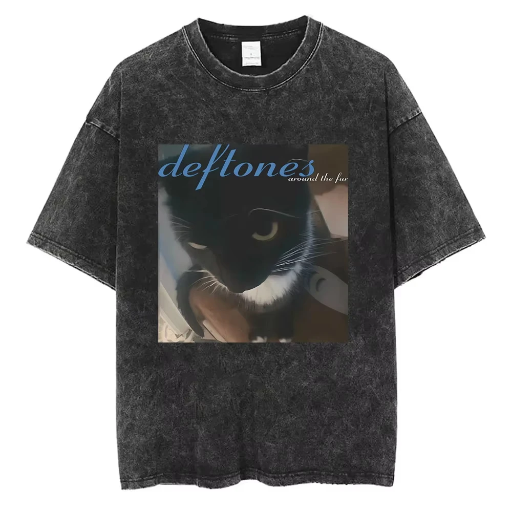 

Women's Y2K Oversized Blouse, Soft Washed 230GSM Pure Cotton Harajuku T-shirt, 2026 Trend O-Neck Short Sleeve Casual Tee Tops