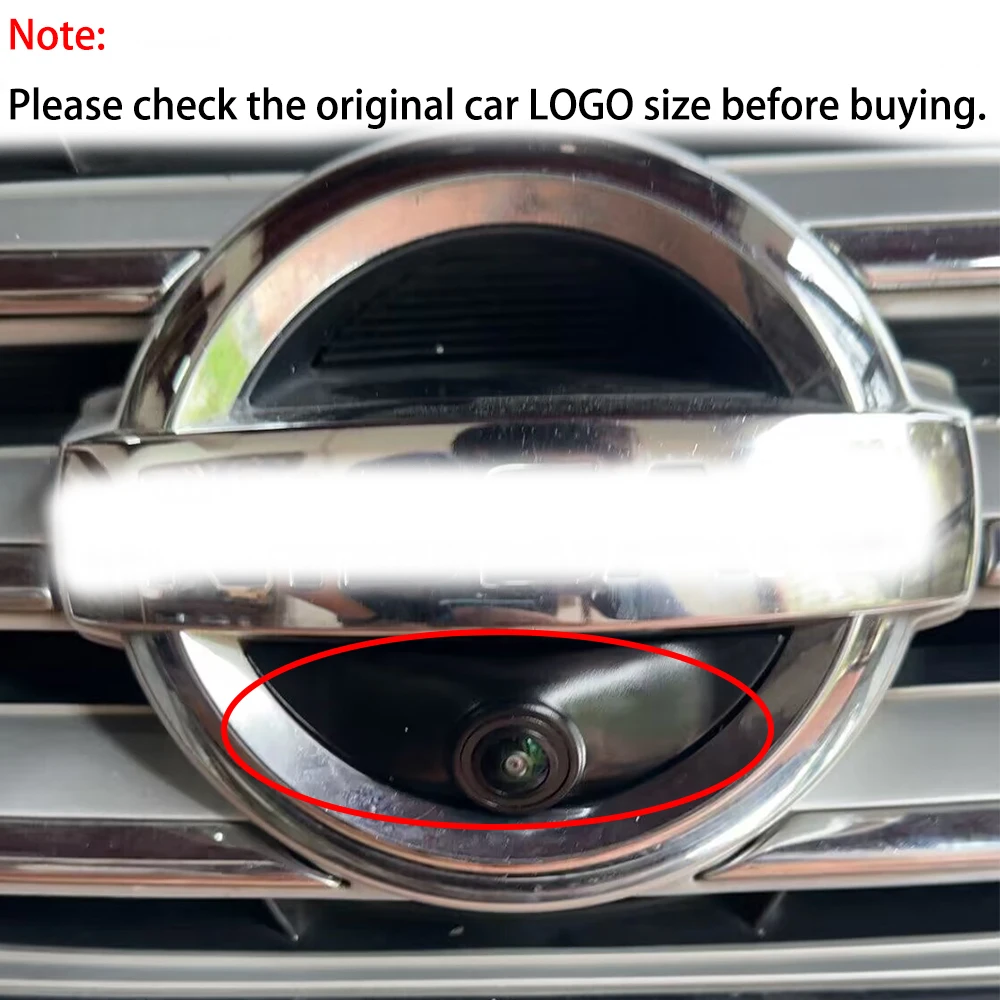 ZJCGO Front View LOGO Parking Camera AHD 1080P Night Vision for Nissan Townstar Dayz Roox Frontier Navara NP300 Titan Atlas