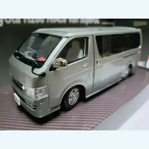 1:24 Skala Toyota H200 HiAce Bilmodell Legering Gjuten Fordon Metall Simuleringsleksak Samlarleksak Vuxna Pojkar Souvenir Presentleksaker 10 best sales gjuten Hiac - №9