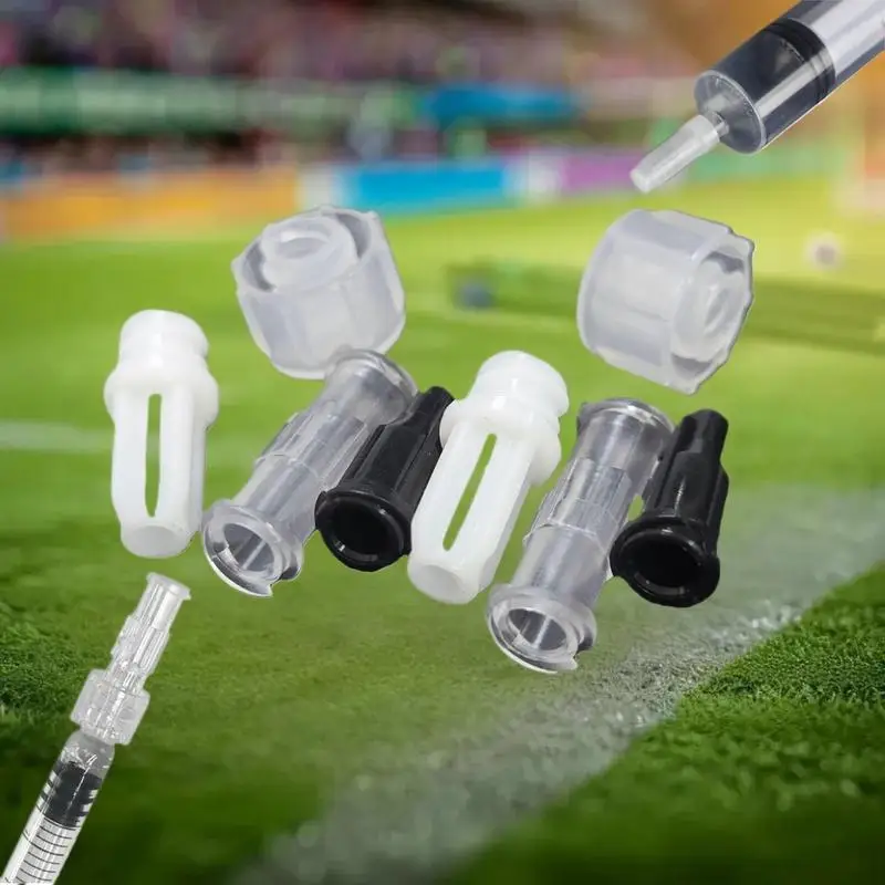 10Pcs DIY Accessories, Double Twist Transparent Medical Sterile Luer Lock Adapter, Leak-Proof Syringe Connector