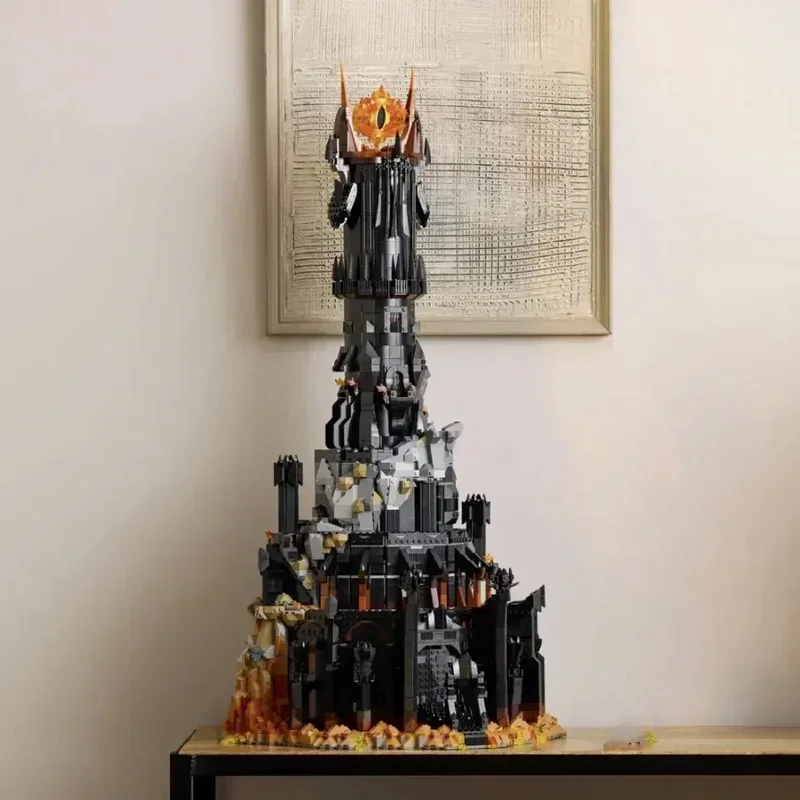 

Birthday Gifts 5471Pcs Compatible Black Tower Dark Model Building Blocks Kit Bricks Creative MOC Toy for Boys Adult