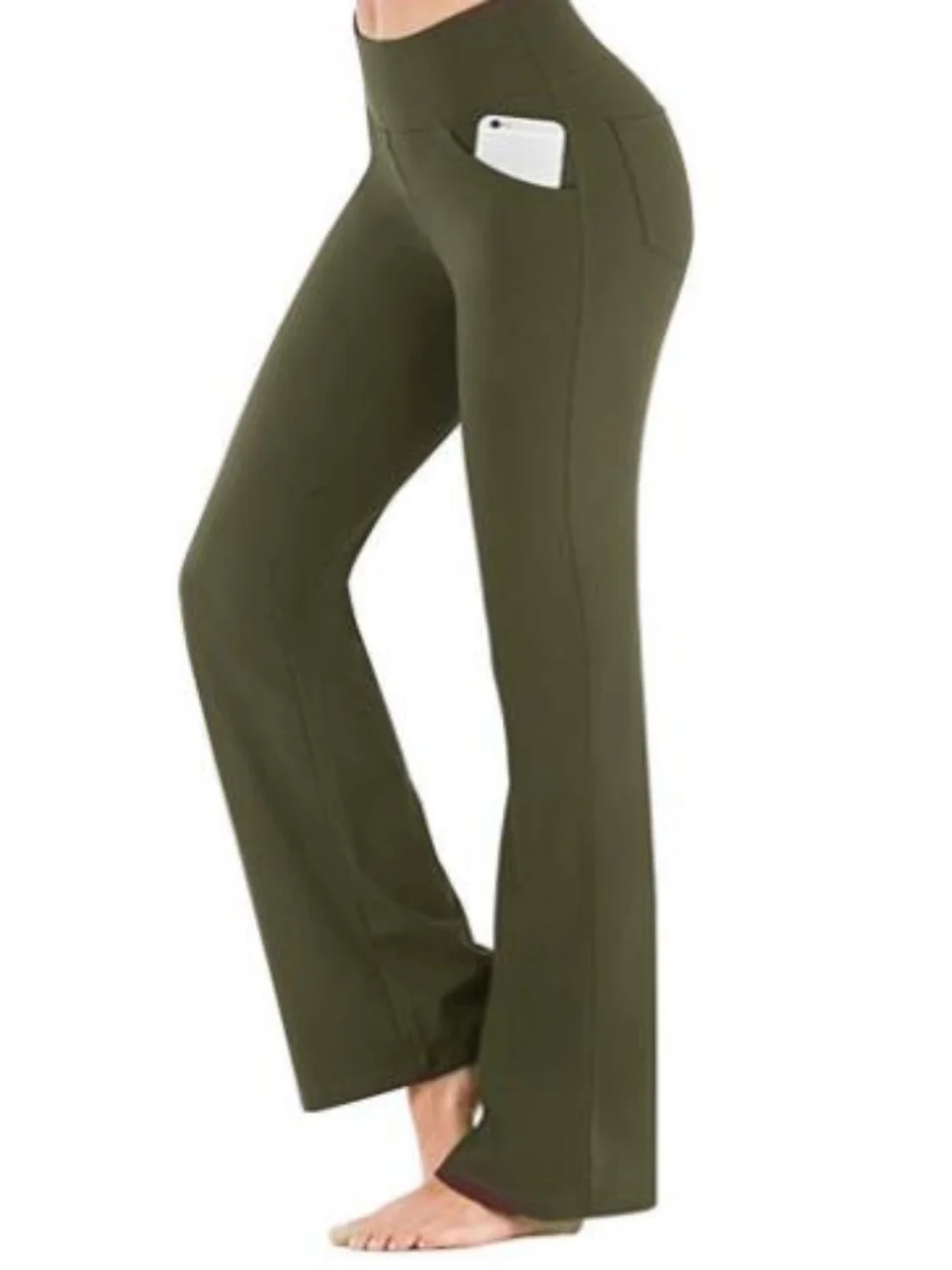 High Waist Flared Wide Leg Pants Casual Street Sle Long Trousers for Women Simple Design Summer Collection Other Material