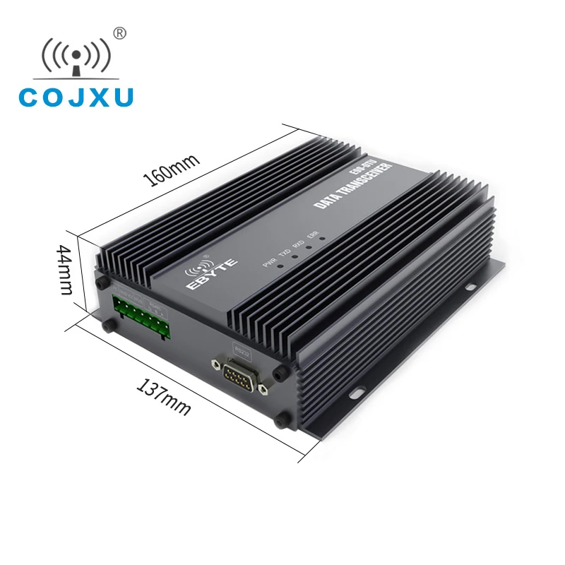 SX1268 LoRa RS232 RS485 433MHz 25W Wireless Transceiver Modem Long Range 40KM Relay Network Transmitter E90-DTU(400SL44)