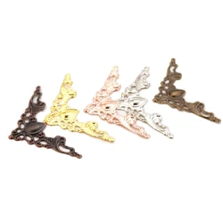 10/20/50PCs Metal Corners For Books Scrapbooking Photo Albums Menus Corner Protectors Metal Crafts DIY Ornament