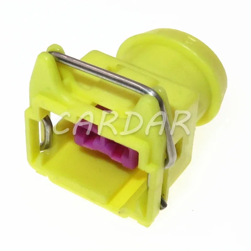 1 Set 2 Pin 3.5 Series Yellow Automobile Cable Wiring Terminal Unsealed Connector AC Assembly Car Parts Socket 144473-4